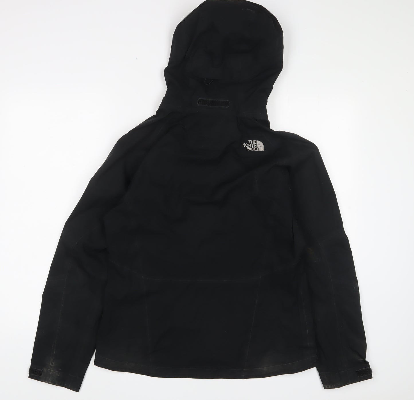 The North Face Womens Black Jacket Coat Size M Zip - Logo