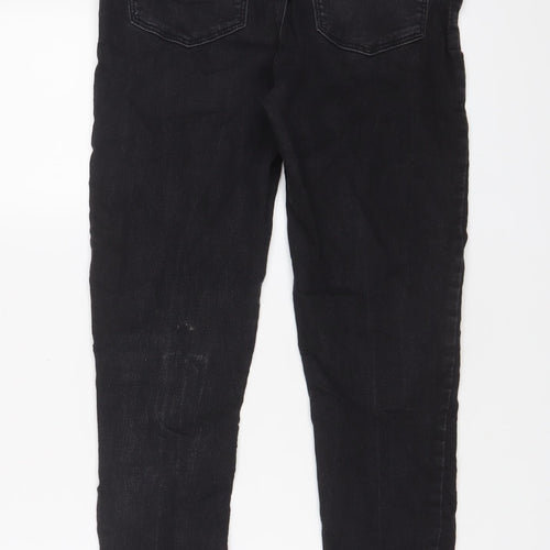Denim & Co. Womens Grey Cotton Jegging Jeans Size 10 L28 in Regular