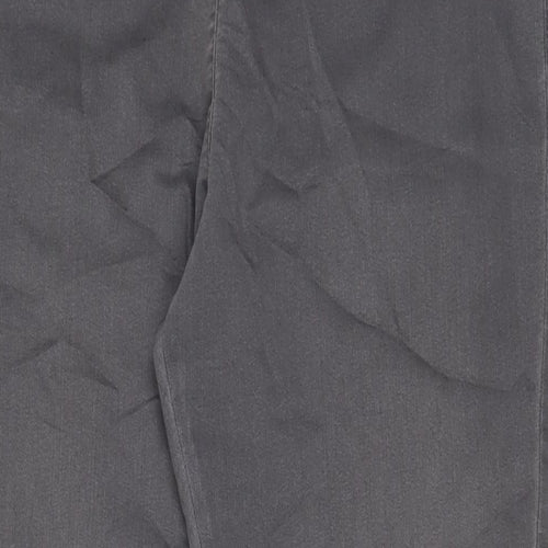 Marks and Spencer Womens Grey Cotton Jegging Jeans Size 18 L29 in Regular