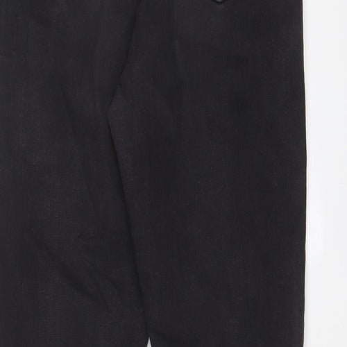 Topshop Womens Grey Cotton Skinny Jeans Size 30 in L32 in Regular Zip