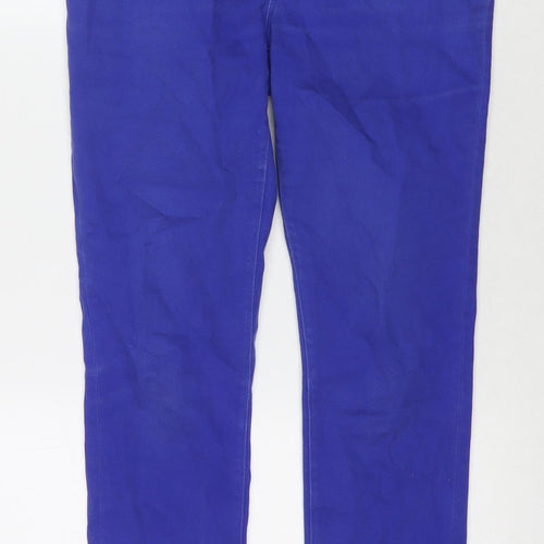 Gap Womens Blue Cotton Skinny Jeans Size 30 in L26 in Regular Zip