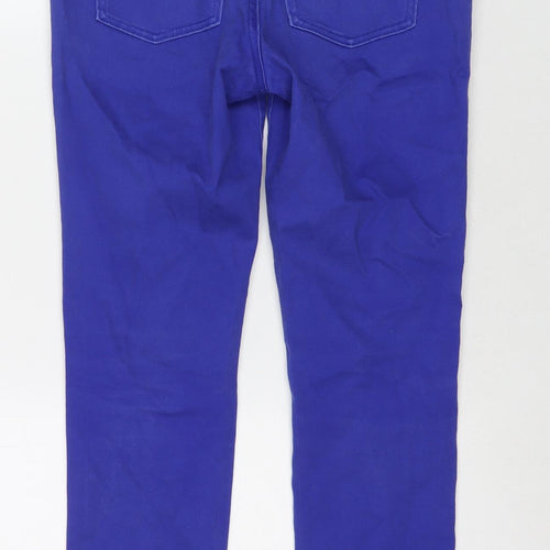 Gap Womens Blue Cotton Skinny Jeans Size 30 in L26 in Regular Zip