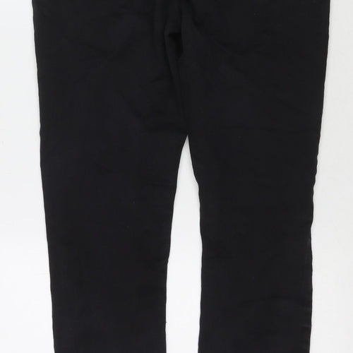 Paper + Stitch Womens Black Cotton Skinny Jeans Size 32 in L30 in Regular Zip