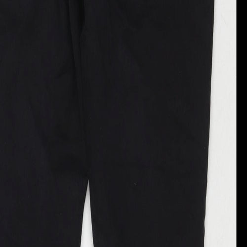Paper + Stitch Womens Black Cotton Skinny Jeans Size 32 in L30 in Regular Zip