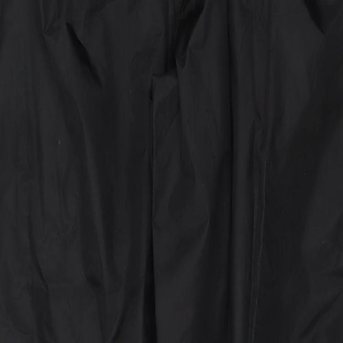 Wynnster Mens Black Nylon Rain Trousers Trousers Size L L30 in Regular Pullover - Waterproof