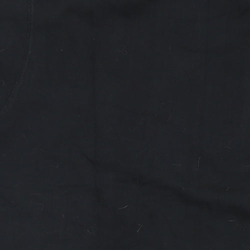 Everlast Mens Black Cotton T-Shirt Size M Round Neck