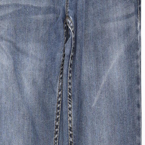 RESERVED Mens Blue Cotton Skinny Jeans Size 31 in L32 in Regular Zip