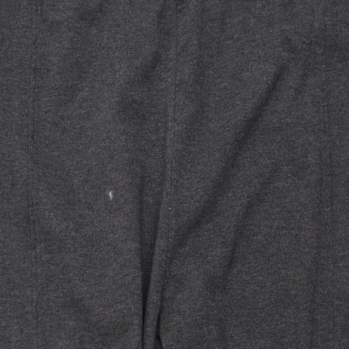 Marks and Spencer Womens Grey Polyester Trousers Size 20 L26 in Regular