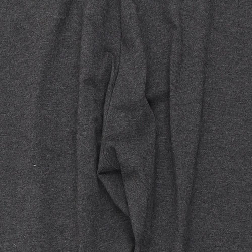 Marks and Spencer Womens Grey Polyester Trousers Size 20 L26 in Regular