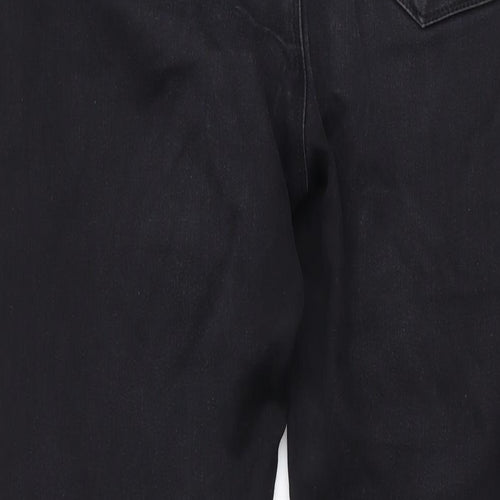 Paper & Stitch Womens Black Cotton Skinny Jeans Size 32 in L27 in Regular Zip