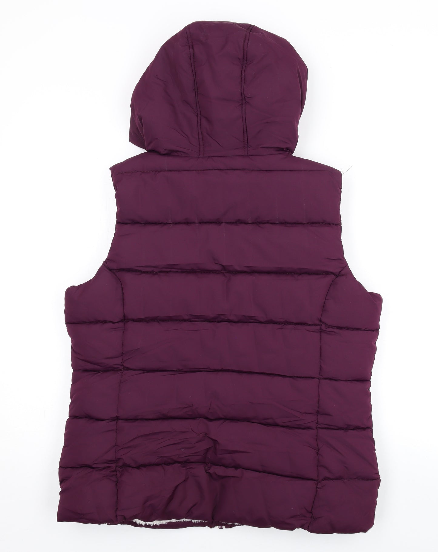 Peter Storm Womens Purple Gilet Coat Size 12 Zip