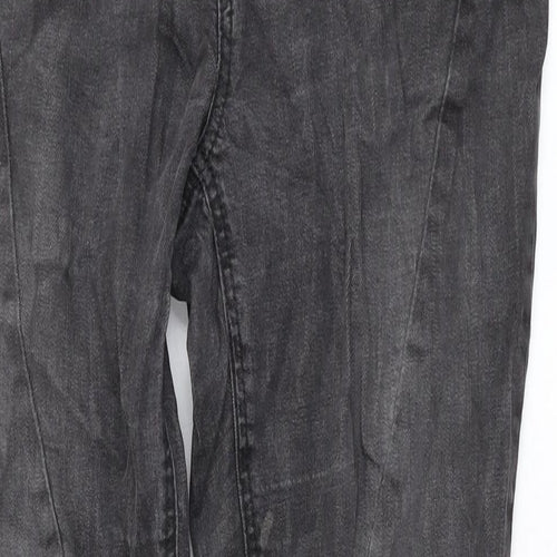 Street One Womens Grey Cotton Skinny Jeans Size 30 L31 in Regular Zip