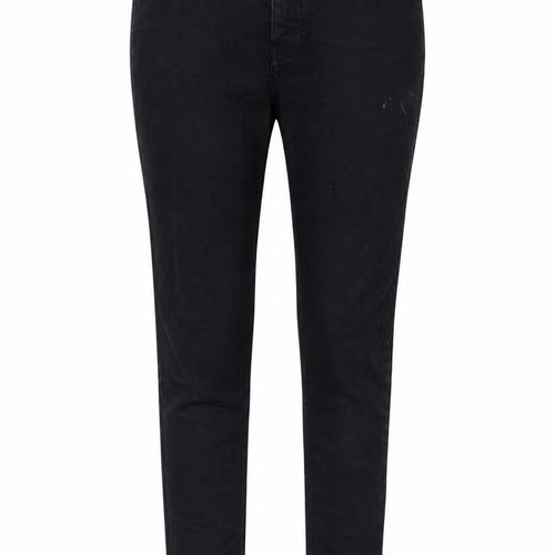 Topshop Womens Black Cotton Skinny Jeans Size 25 in L26 in Regular Zip