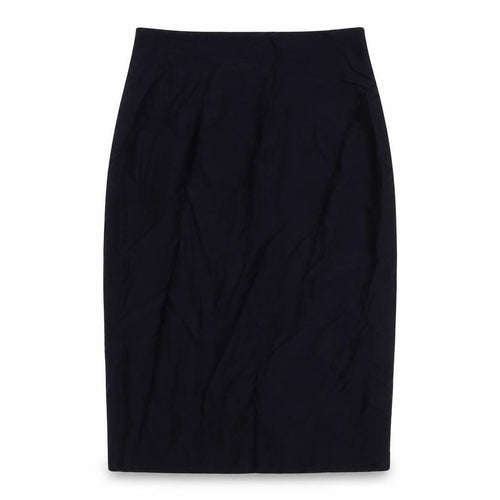 Paul Costelloe Womens Blue Polyester Straight & Pencil Skirt Size 12 Zip