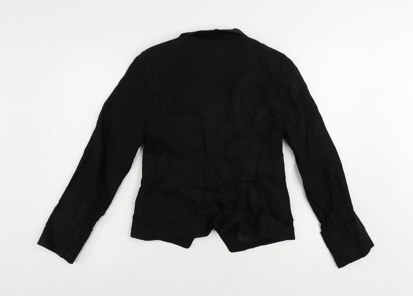 ASOS Womens Black Jacket Blazer Size 12 Button
