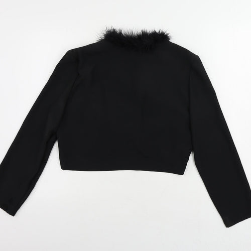 Opera by Richards Womens Black Jacket Size 14 - Open