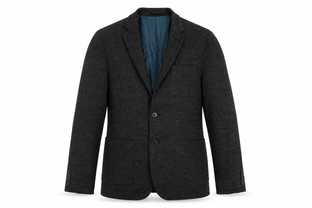 Selected Homme Mens Grey Polyester Jacket Blazer Size 36 Regular