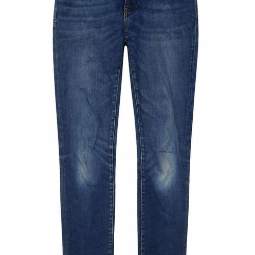 El Ganso Womens Blue Cotton Tapered Jeans Size 10 L30 in Regular Button