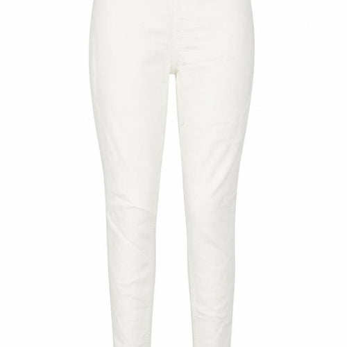 Marks and Spencer Womens Ivory Cotton Jegging Jeans Size 10 L30 in Regular