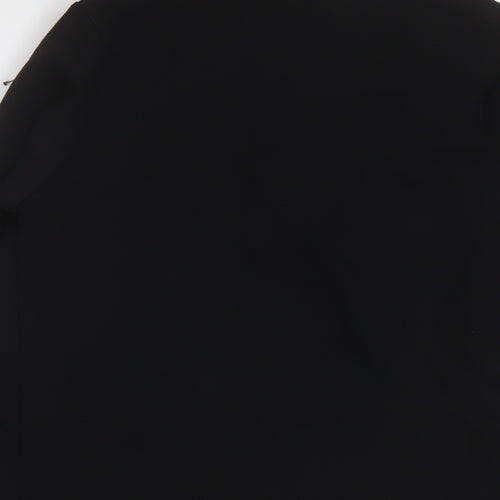 Select Womens Black Polyester Kimono Blouse Size 10 V-Neck