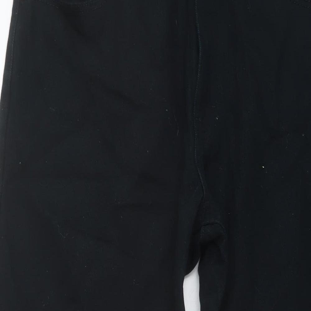 Blue Harbour Mens Blue Cotton Straight Jeans Size 36 in L29 in Regular Button