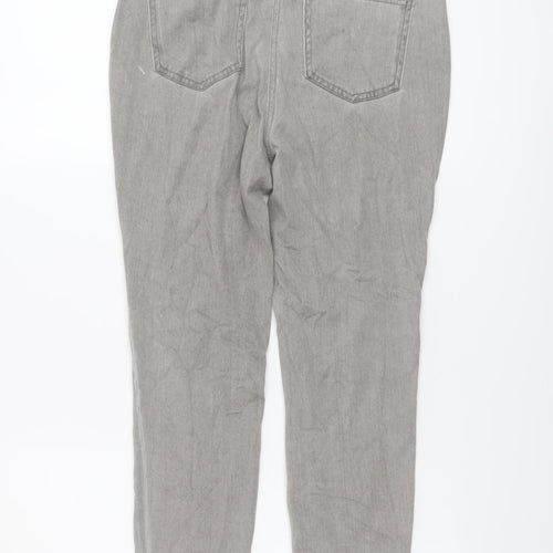 NEXT Womens Grey Cotton Jegging Leggings Size 12 L27 in