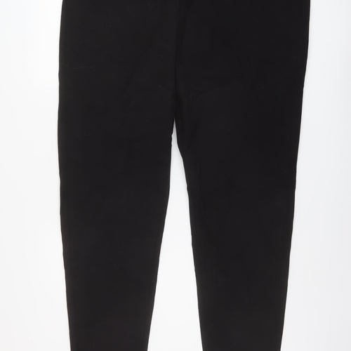 Yours Womens Black Cotton Jegging Jeans Size 26 L31 in Regular