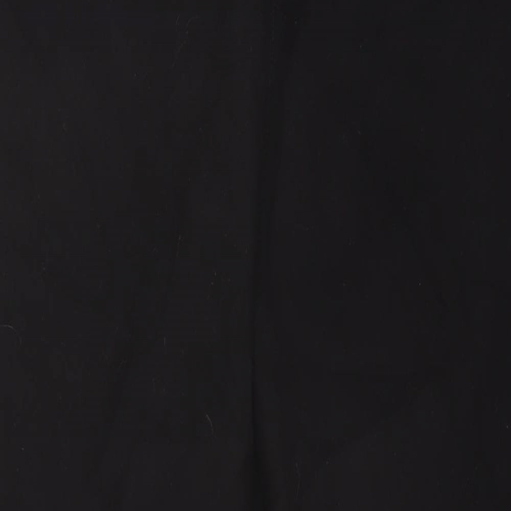 Yours Womens Black Cotton Jegging Jeans Size 26 L31 in Regular