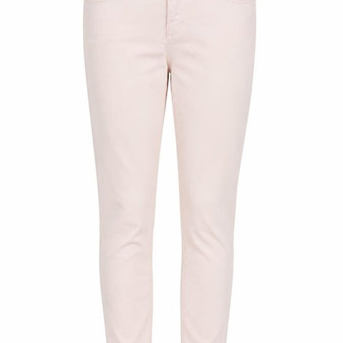 Peacocks Womens Pink Cotton Skinny Jeans Size 10 L25 in Regular Button