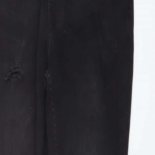 ONLY & SONS Mens Black Cotton Skinny Jeans Size 30 in L29 in Regular Button