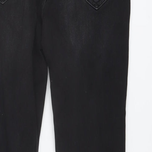 ONLY & SONS Mens Black Cotton Skinny Jeans Size 30 in L29 in Regular Button