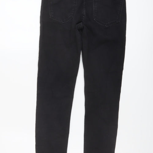 H&M Womens Grey Cotton Skinny Jeans Size 27 in L27 in Regular Button