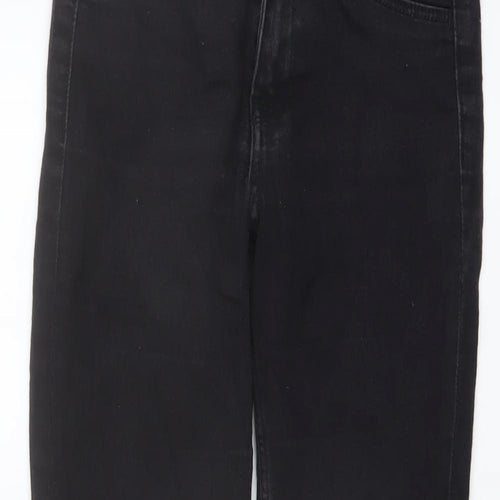 H&M Womens Grey Cotton Skinny Jeans Size 27 in L27 in Regular Button