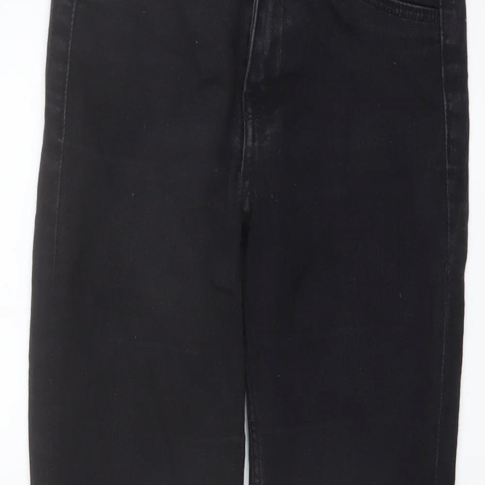 H&M Womens Grey Cotton Skinny Jeans Size 27 in L27 in Regular Button