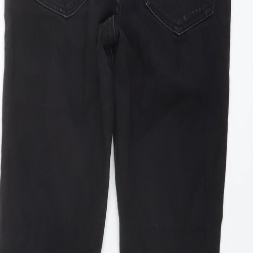 H&M Womens Grey Cotton Skinny Jeans Size 27 in L27 in Regular Button