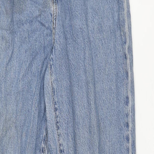 Levi's Womens Blue Cotton Tapered Jeans Size 24 in L27 in Regular Zip