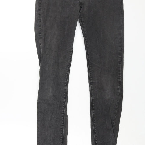 Denim & Co. Mens Black Cotton Skinny Jeans Size 30 in L34 in Regular Button