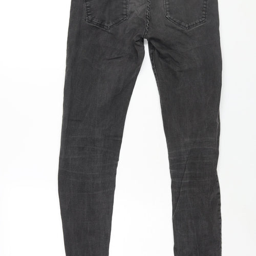 Denim & Co. Mens Black Cotton Skinny Jeans Size 30 in L34 in Regular Button