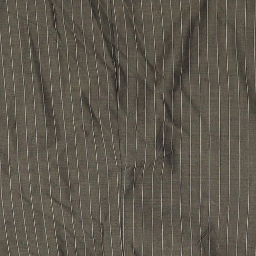 Boss Mens Brown Striped Wool Jacket Suit Jacket Size 44 Regular