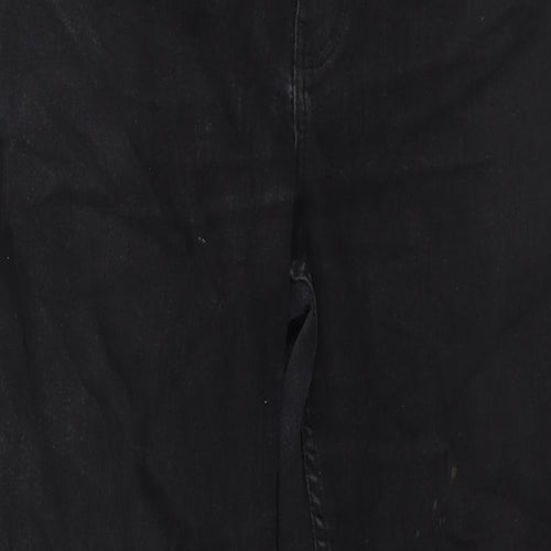 Timberland Mens Black Cotton Tapered Jeans Size 40 in L34 in Regular Zip