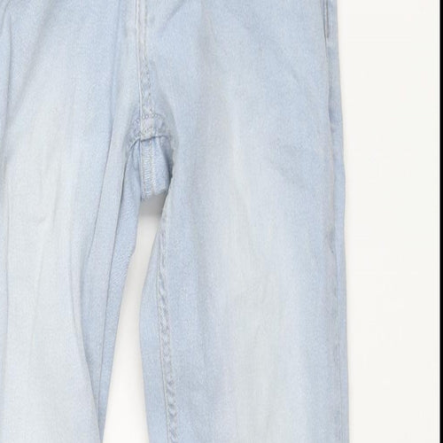 Nuon Mens Blue Cotton Skinny Jeans Size 30 in L27 in Regular Zip