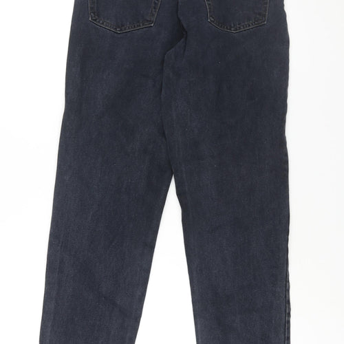 Gap Womens Blue Cotton Tapered Jeans Size 6 L31 in Regular Zip