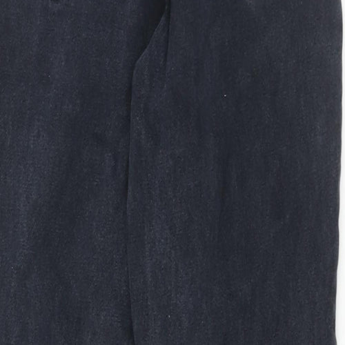 Gap Womens Blue Cotton Tapered Jeans Size 6 L31 in Regular Zip