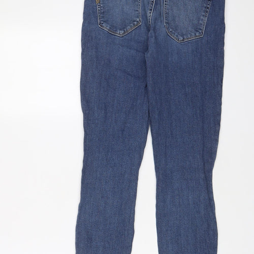 Paige Womens Blue Cotton Cropped Jeans Size 29 in L24 in Regular Zip