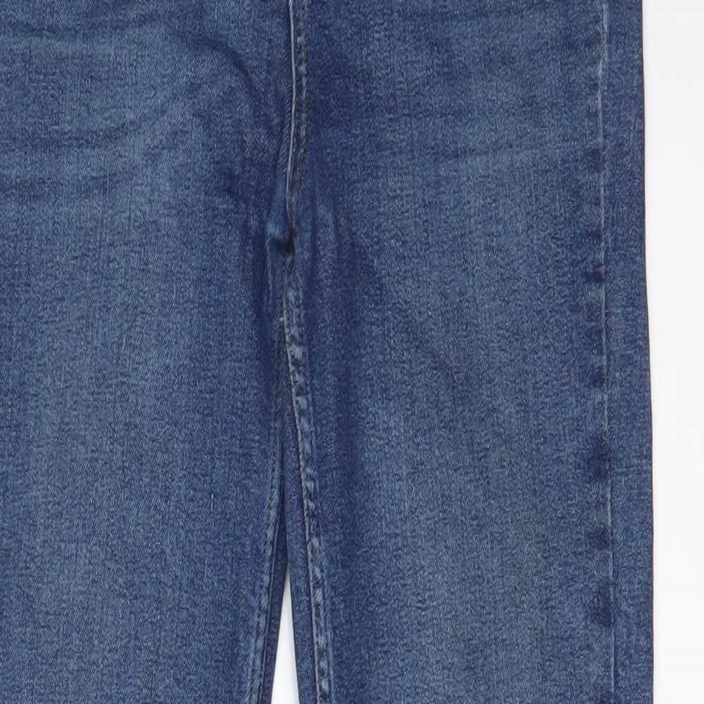 BDG Womens Blue Cotton Flared Jeans Size 30 in L32 in Regular Zip