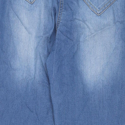 TU Womens Blue Cotton Jegging Jeans Size 14 L31 in Regular