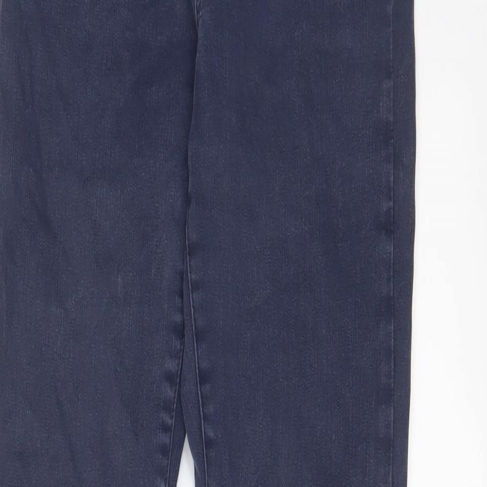 Esprit Womens Blue Cotton Skinny Jeans Size 10 L29 in Regular Zip