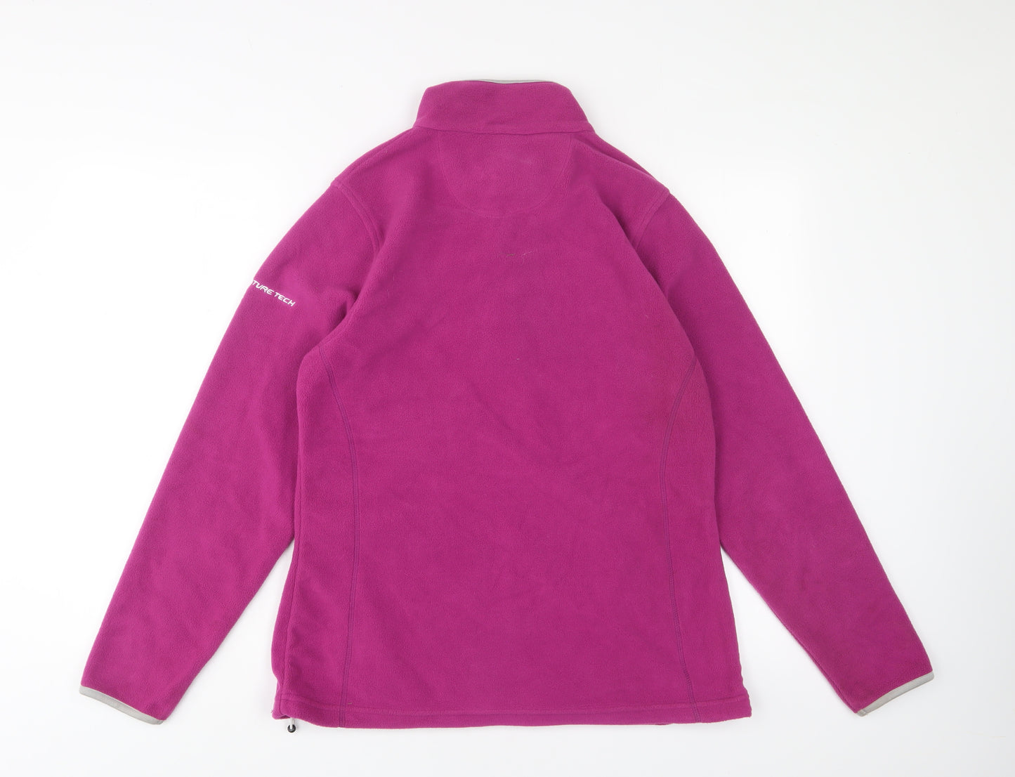 Regatta Womens Purple Jacket Size 14 Zip - Zip Pockets