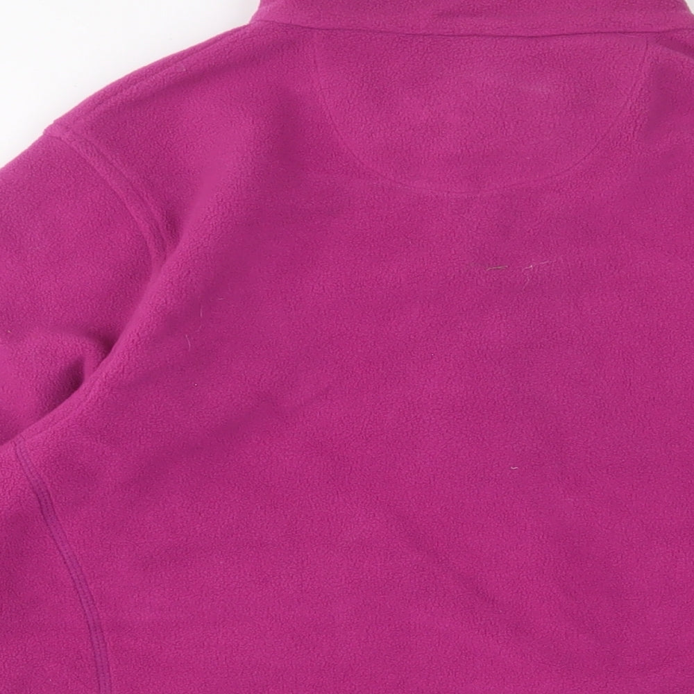 Regatta Womens Purple Jacket Size 14 Zip - Zip Pockets
