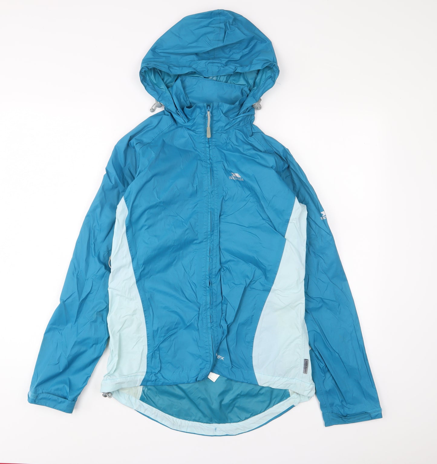 Trespass Womens Blue Jacket Coat Size M Zip - Zip Pockets